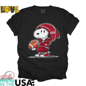 Snoopy Mississippi State Bulldogs player shirt