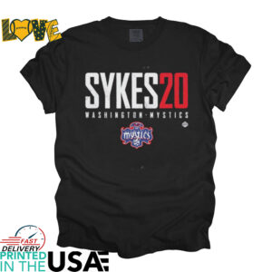 Brittney Sykes #20 Washington Mystics Elite shirt