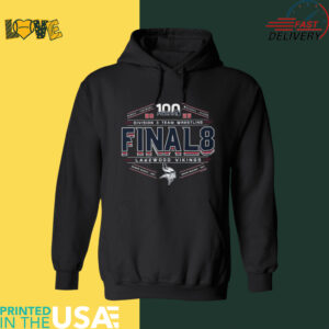 Lakewood Vikings 2025 MHSAA division 3 team wrestling final 8 shirt