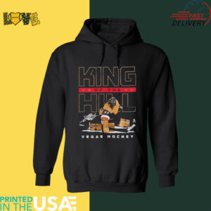 Vegas Golden Knights Adin Hill king of the hill signature shirt