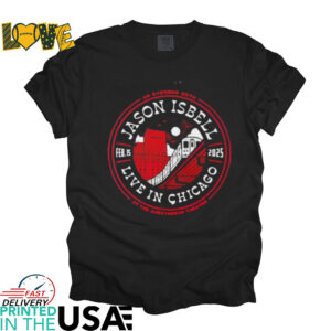 Jason Isbell Live In Chicago Feb 15 2025 shirt