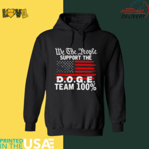 We the people support the doge team 100% shirt