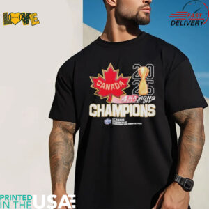 Official Canada Hockey Is The Champions Of NHL 4 Nations Face Off 2025 Shirt