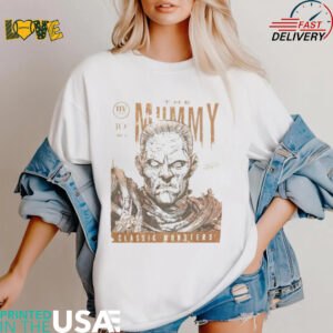 Universal The Mummy Classic Monsters T shirts