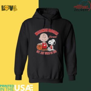 Washington Badgers x Peanuts Forever Not Just When We Win 2025 Shirt