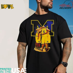 Jalen Rose Michigan Wolverines basketball shirt