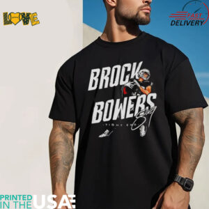 Brock Bowers tight end Las Vegas Raiders shirt