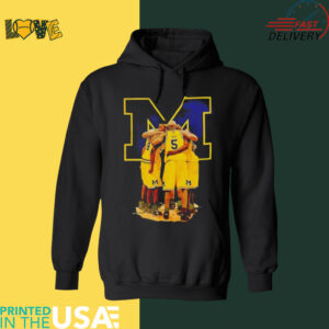 Jalen Rose Michigan Wolverines basketball shirt