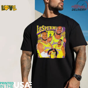 LeSperm James Jr Los Angeles Lakers T Shirts