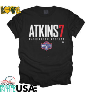 Ariel Atkins #7 Washington Mystics Elite shirt