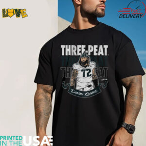 Darian Kinnar Three Peat Shirt  Philadelphia shirt