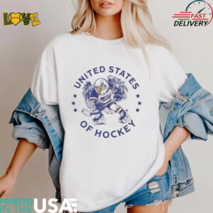 Official The United States of Hockey Shirt