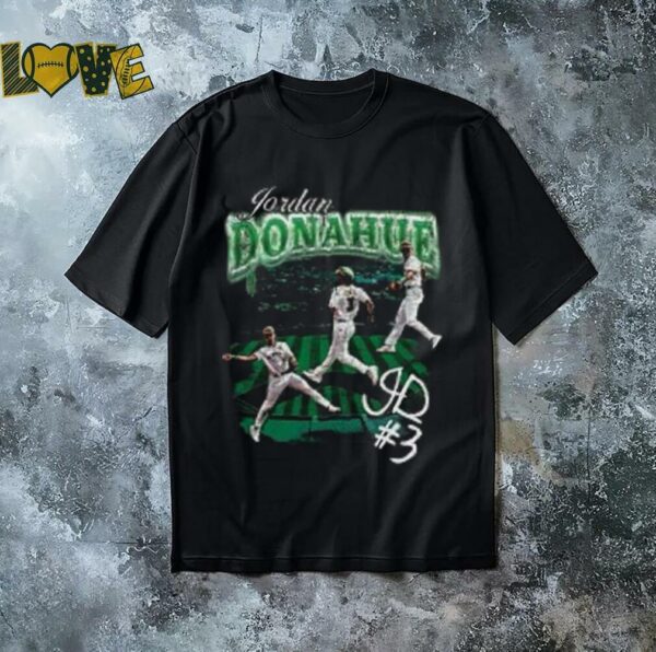 Jordan #3 Donahue Baseball Player T Shirt