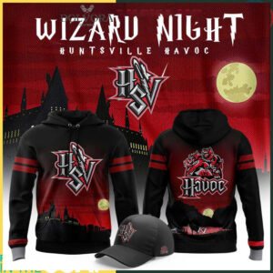 Huntsville Havoc WiZard Night 2025 Hockey Celebration Hoodie T Shirt