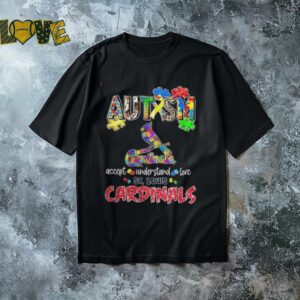Autism accept understand love St Louis Cardinals shirt