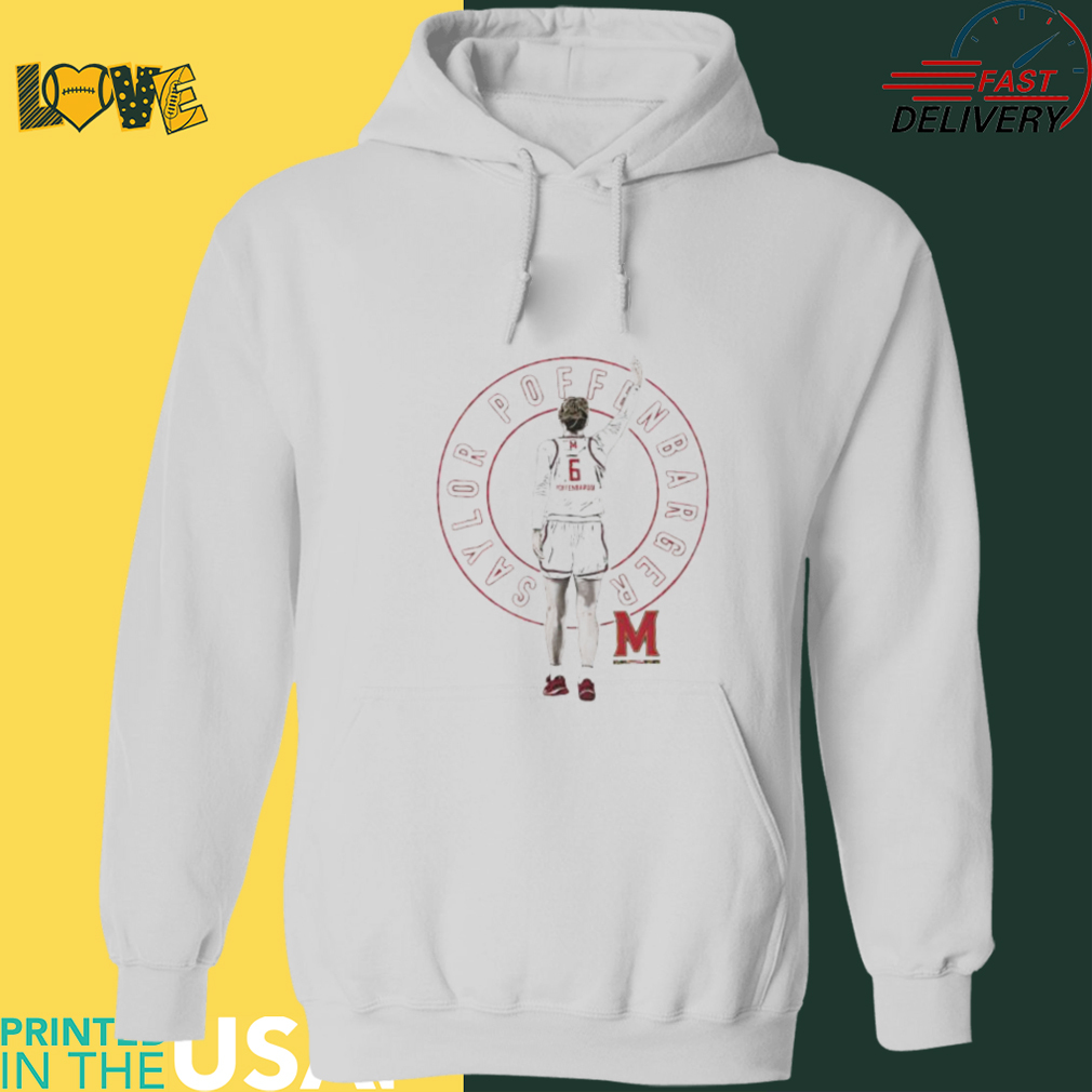 Saylor Poffenbarger Maryland basketball cartoon shirt Saylor Poffenbarger Maryland basketball cartoon shirt
