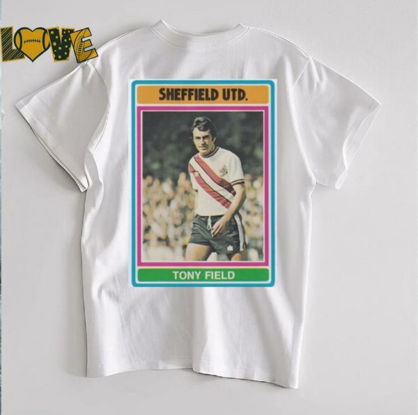Sheffield United Tony Field football shirt