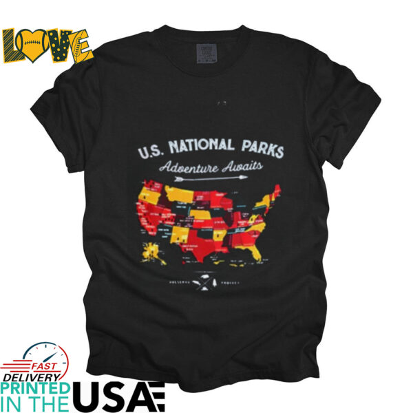 US National Parks adventure awaits shirt