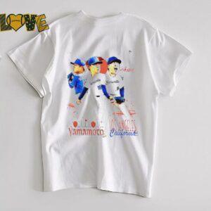 Yoshi Yamamoto Los Angeles Dodgers California shirt