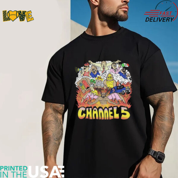 Channel 5 Characters Shirt